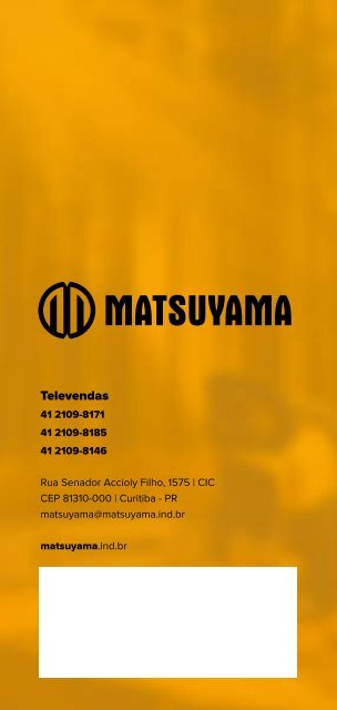 Matsuyama - Catálogo Pocket 2015