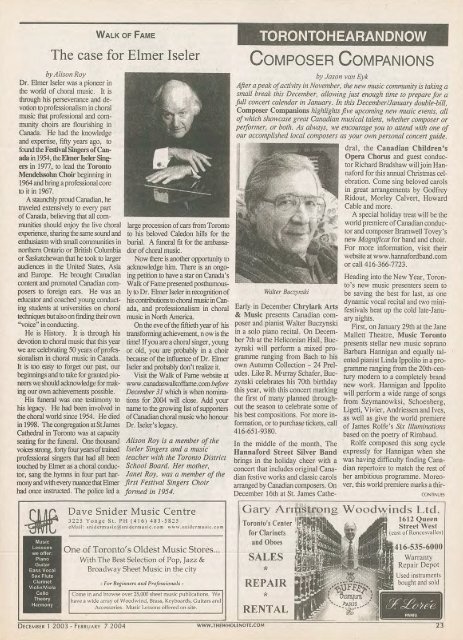 Volume 9 Issue 4 - December 2003