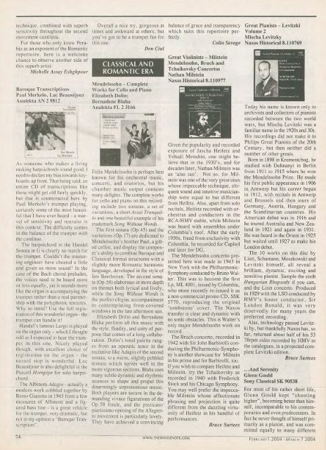 Volume 9 Issue 5 - February 2004