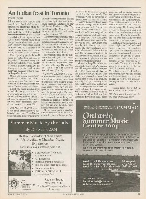 Volume 9 Issue 7 - April 2004