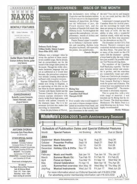 Volume 9 Issue 10 - July/August 2004