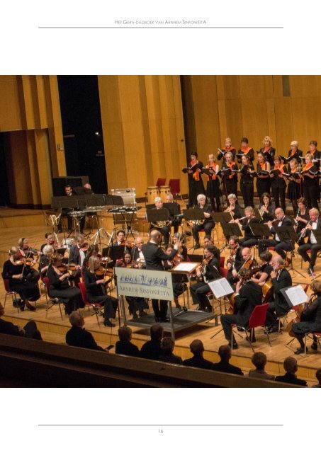 HET GERA-DAGBOEK ARNHEM SINFONIËTTA