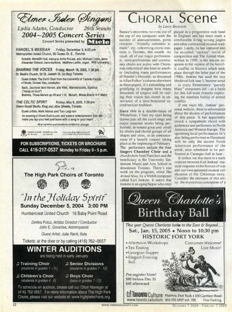 Volume 10 Issue 4 - December 2004