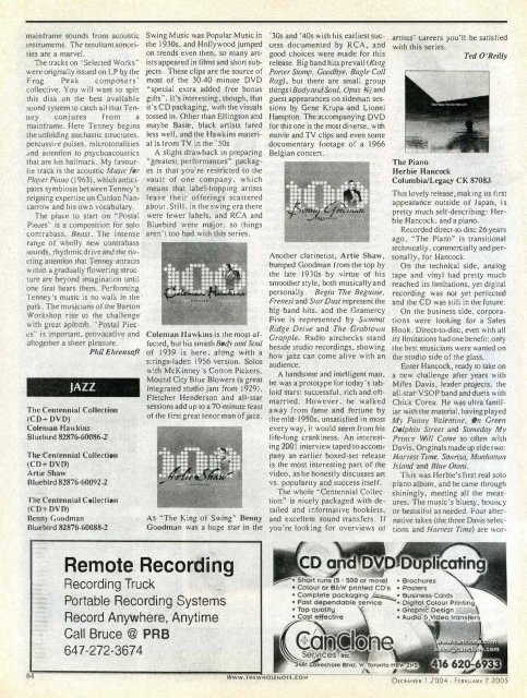 Volume 10 Issue 4 - December 2004