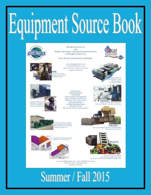 Equipment Source Book