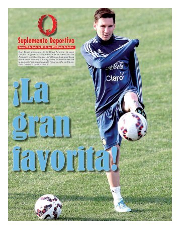 Suplemento Deportivo 29 de Junio de 2015