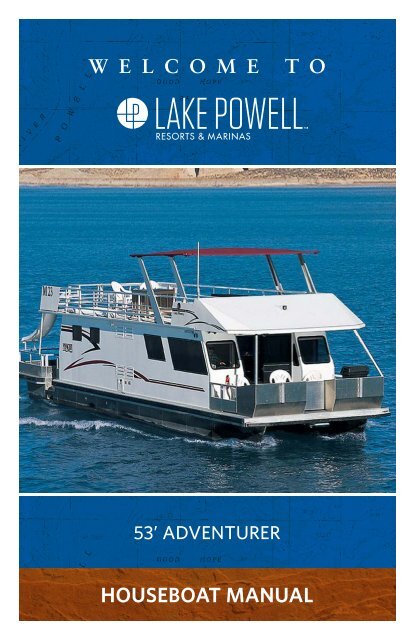 53' Adventurer Houseboat Manual