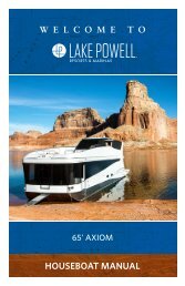 65' Axiom Houseboat Manual