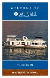 75' Excursion Houseboat Manual