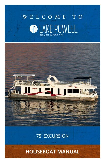 75' Excursion Houseboat Manual