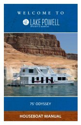 75' Odyssey Houseboat Manual