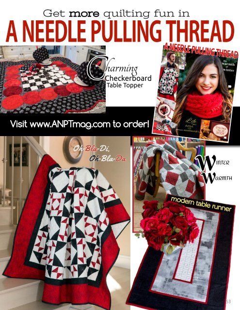 QUILTsocial | Issue 02 Winter 2014-15