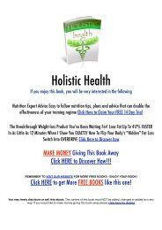 Holistic Health