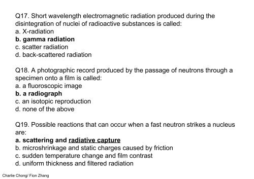 Understanding Neutron Radiography