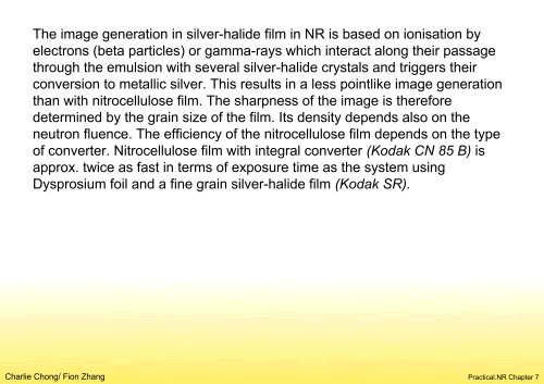 Understanding Neutron Radiography