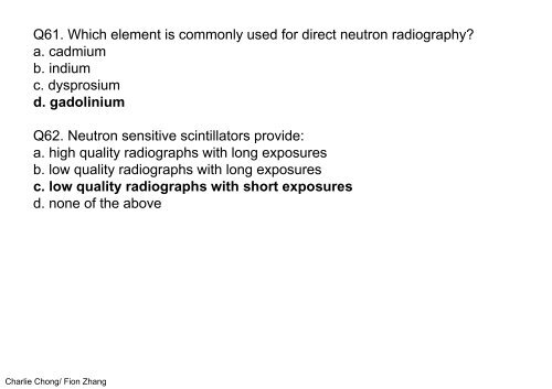 Understanding Neutron Radiography