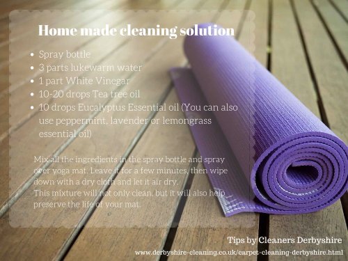 CLEAN YOUR YOGA MAT