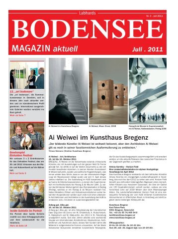 Boma aktuell 03 2011.. - Bodensee Magazin