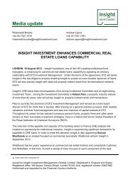 Insight Investment enhances commercial real estate loan capability