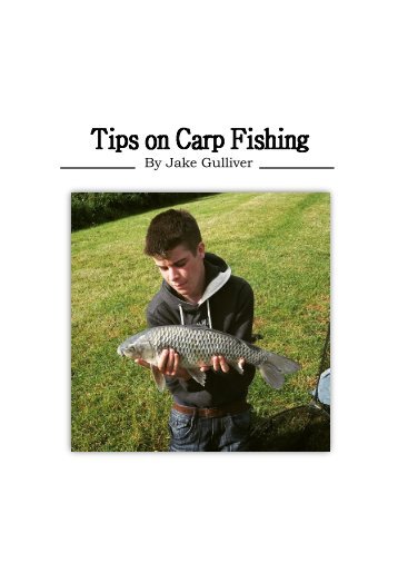 Tips on Carp Fishing