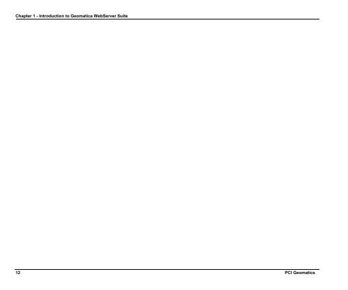 Geomatica WebServer Installation Guide.book - UNBC GIS / Remote ...