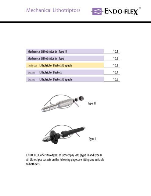 Mechanical Lithotriptors