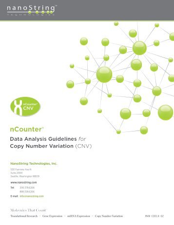 nCounterÂ® Data Analysis Guidelines for Copy Number Variation