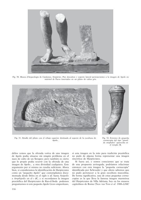 Serapis, Isis y los dioses acompañantes en Emporion: una nueva ...