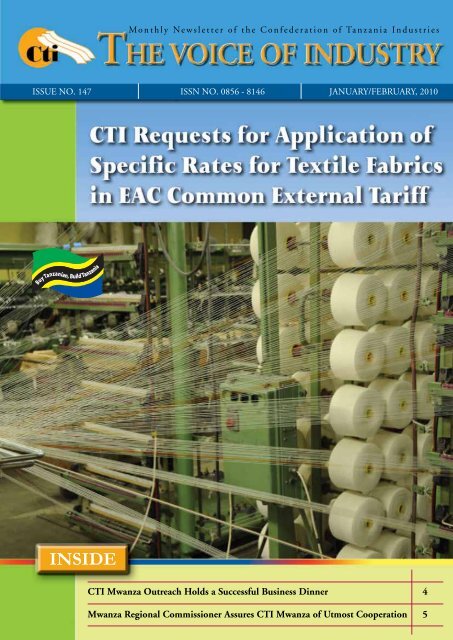 CTI_Newsletter_147 - Confederation of Tanzania Industries