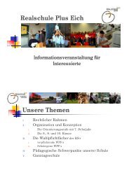 PP-Unsere Schule - Realschule Plus Eich