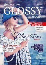 Glossy Magazin Juni 2015