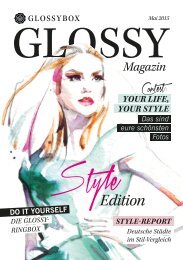 Glossy Magazin Mai 2015