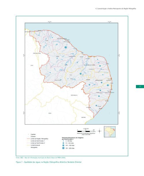 caderno da região hidrográfica atlântico nordeste oriental