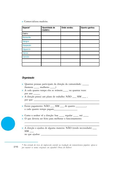 Monitoramento e avaliação de projetos - Ministério do Meio Ambiente