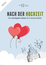 Nach der Hochzeit - Die wichtigsten Fakten für Frischvermählte