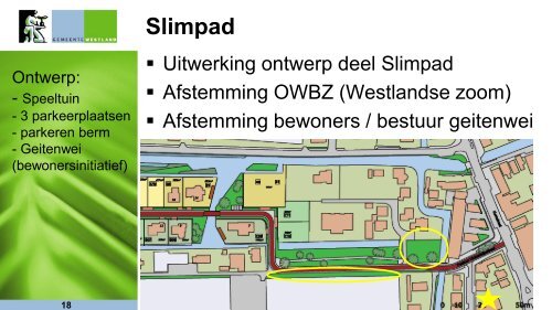 Stand van zaken IOP Kwintsheul - Gemeente Westland