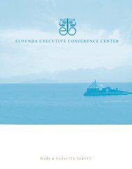 elounda executive conference center - Elounda Beach Hotel