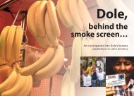 Dole, behind the smoke screen... - Make fruit fair