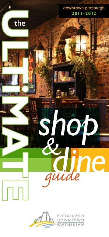 Shop and Dine Guide - The Pittsburgh Downtown Partnership