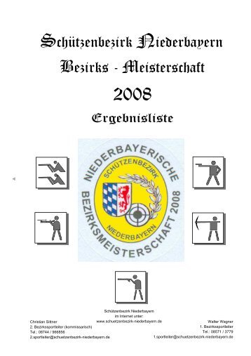 Schützenbezirk Niederbayern - Bogener Sportschützen