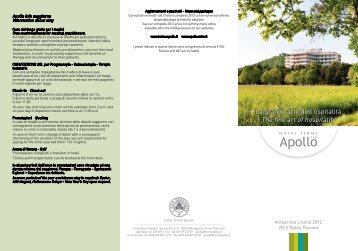 PDF Listino Hotel - Hotel Terme Apollo