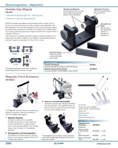 Variable Gap Force Accessory electronical