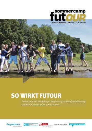 SO WIRKT FUTOUR - Sommercamp futOUR