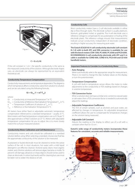 Conductivity/Total Dissolved Solids/Salinity - electronical@menara ...