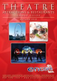 ATTRACTIONS & RESTAURANTS - Encore Tickets