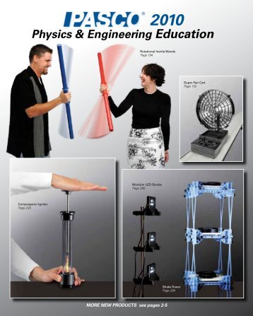 Physics & Engineering Education - Products - PASCO Scientific