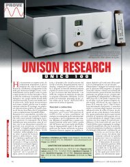 Audio Review 12/2007 - Unison Research