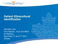 Patient Ethnocultural Identification Henneke Cats - cancerview.ca