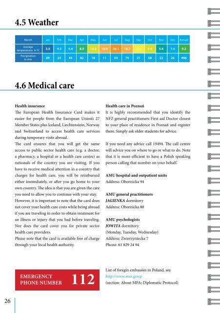 LLP-ERASMUS guide - Uniwersytet im. Adama Mickiewicza