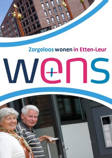 Adviesrapport zorgeloos wonen in Etten-Leur - Surplus Groep